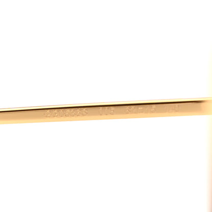Gucci Square Frame GG0536S Sunglasses Gold 6 of 8