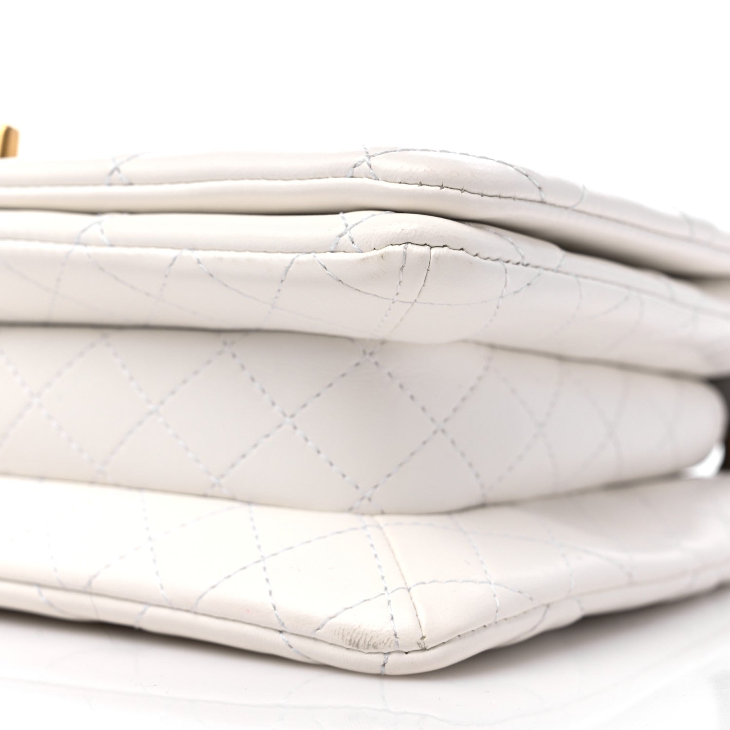 Chanel Lambskin Quilted Small Flap Bag White 8 of 9