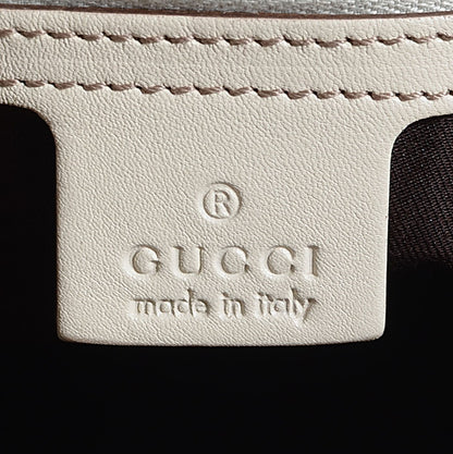 Gucci Monogram Positano Medium Tote Off White 6 of 9