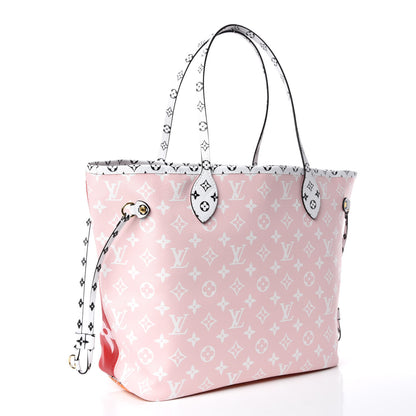 Louis Vuitton Monogram Giant Neverfull MM Rouge 5 of 13