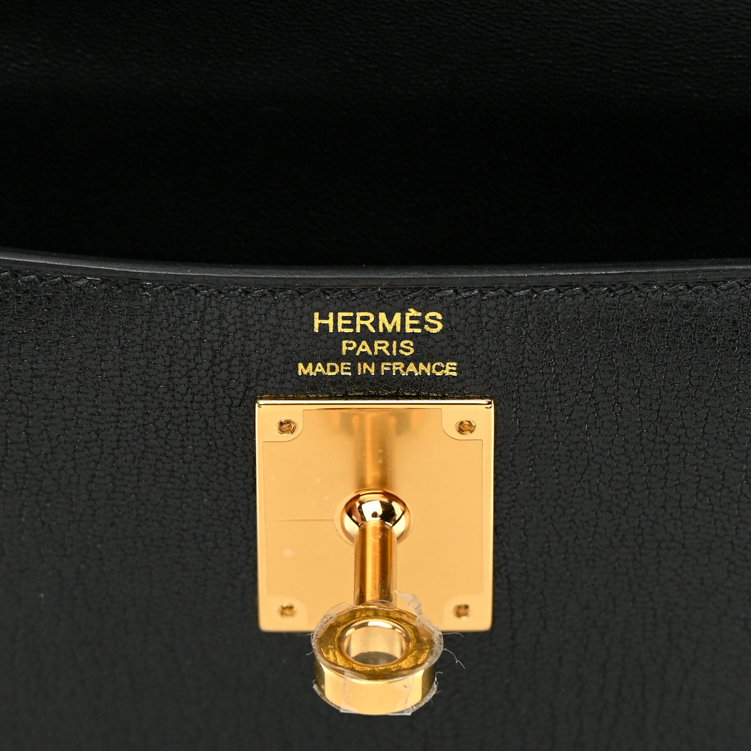 Hermes Chevre Chamkila Kelly Elan Black 6 of 11