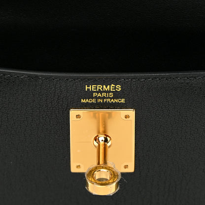 Hermes Chevre Chamkila Kelly Elan Black 6 of 11