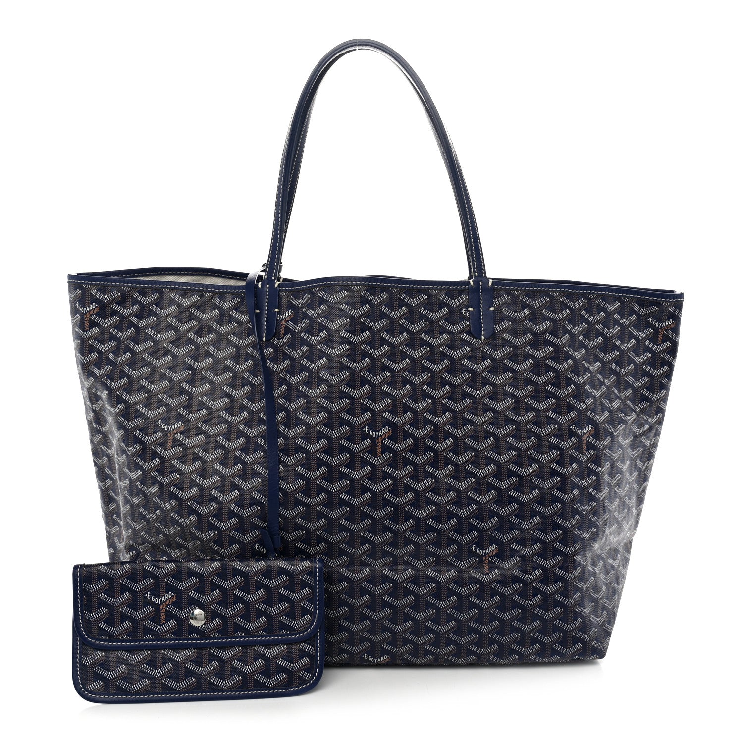Goyard Goyardine Saint Louis GM Navy 3 of 11