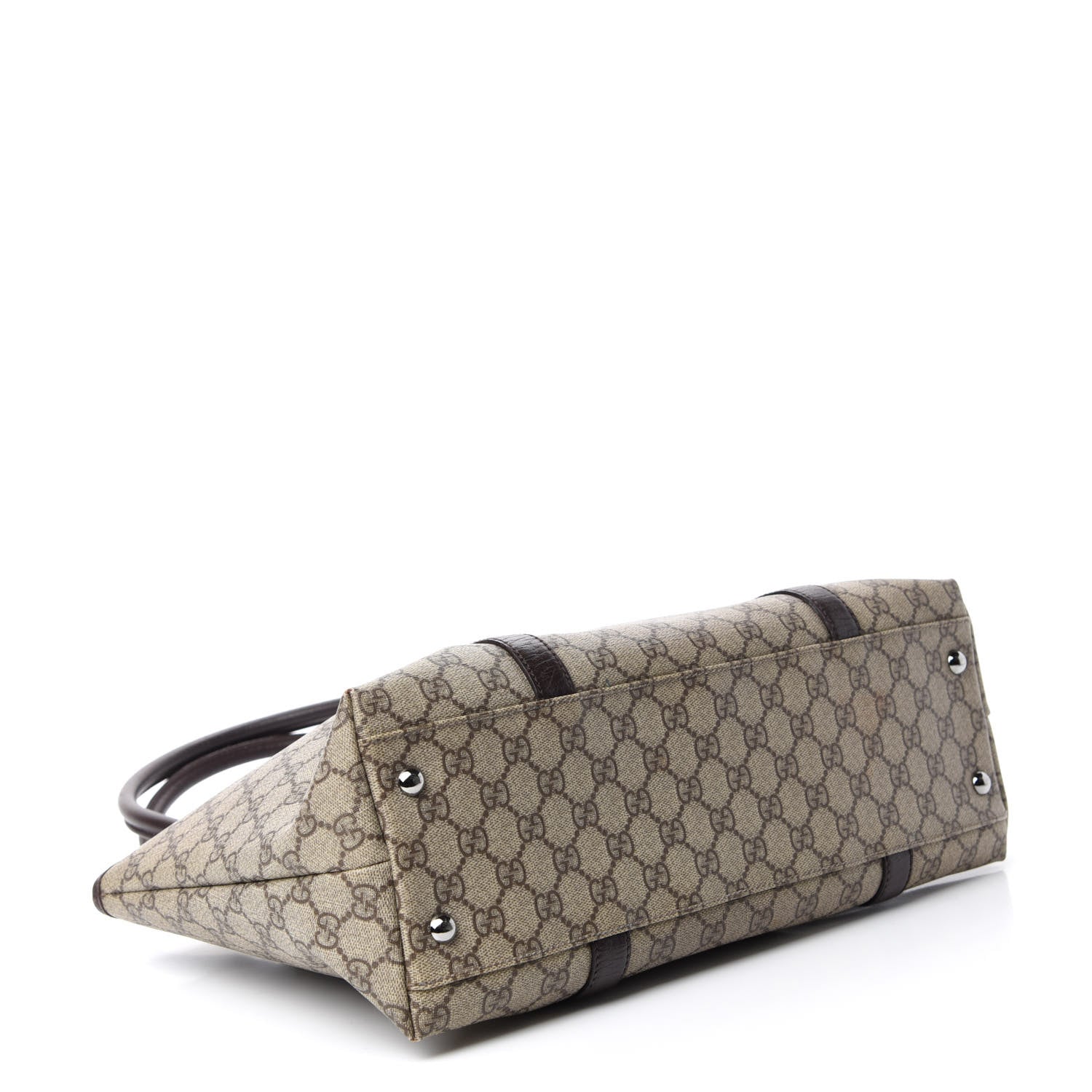 Gucci GG Plus Monogram Medium Joy Tote Dark Brown 4 of 16