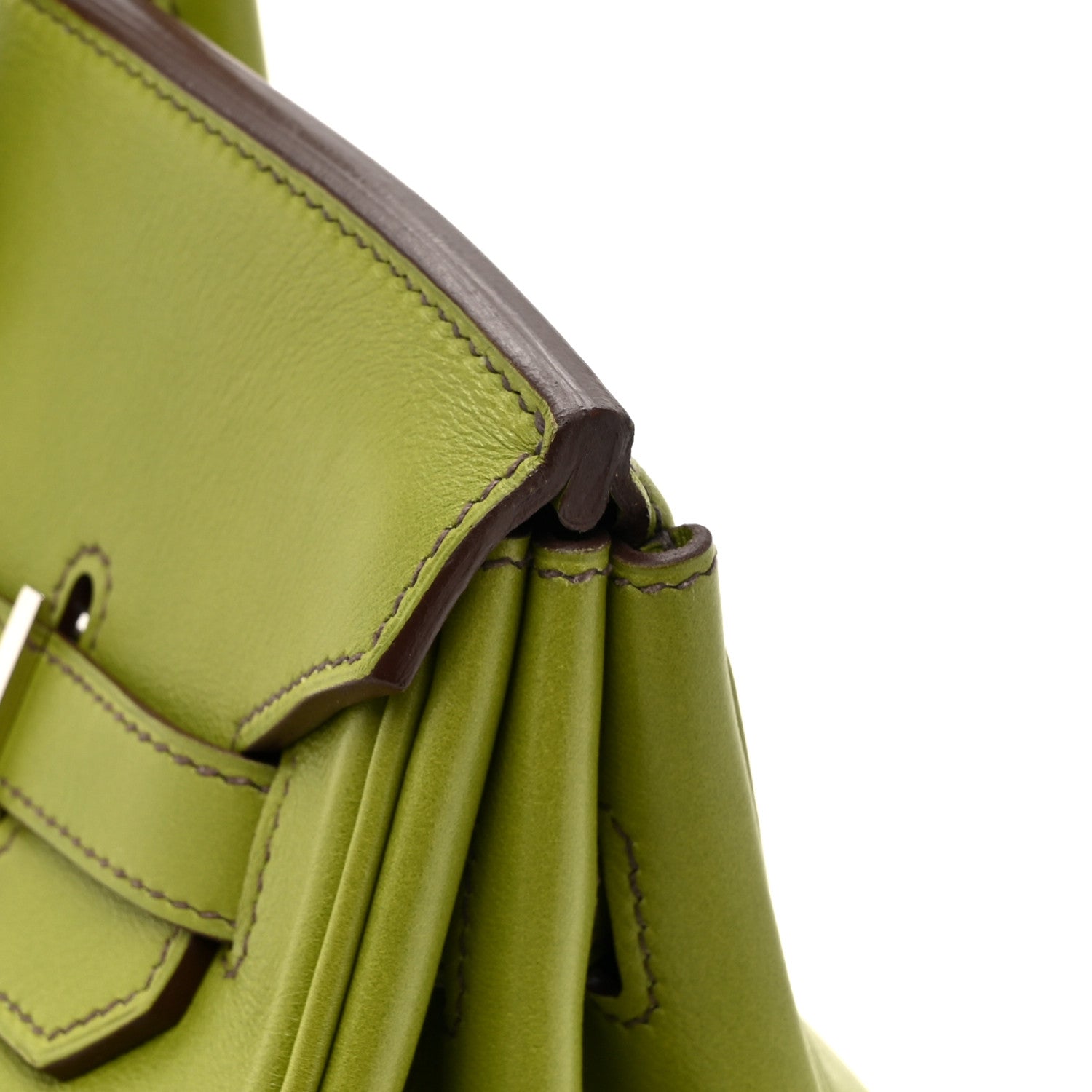 Hermes Swift Birkin 35 Vert Anis 16 of 16