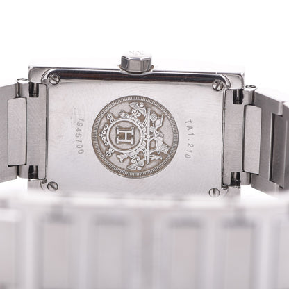 Hermes Stainless Steel 19mm Tandem Quartz Watch Pink 4 of 7
