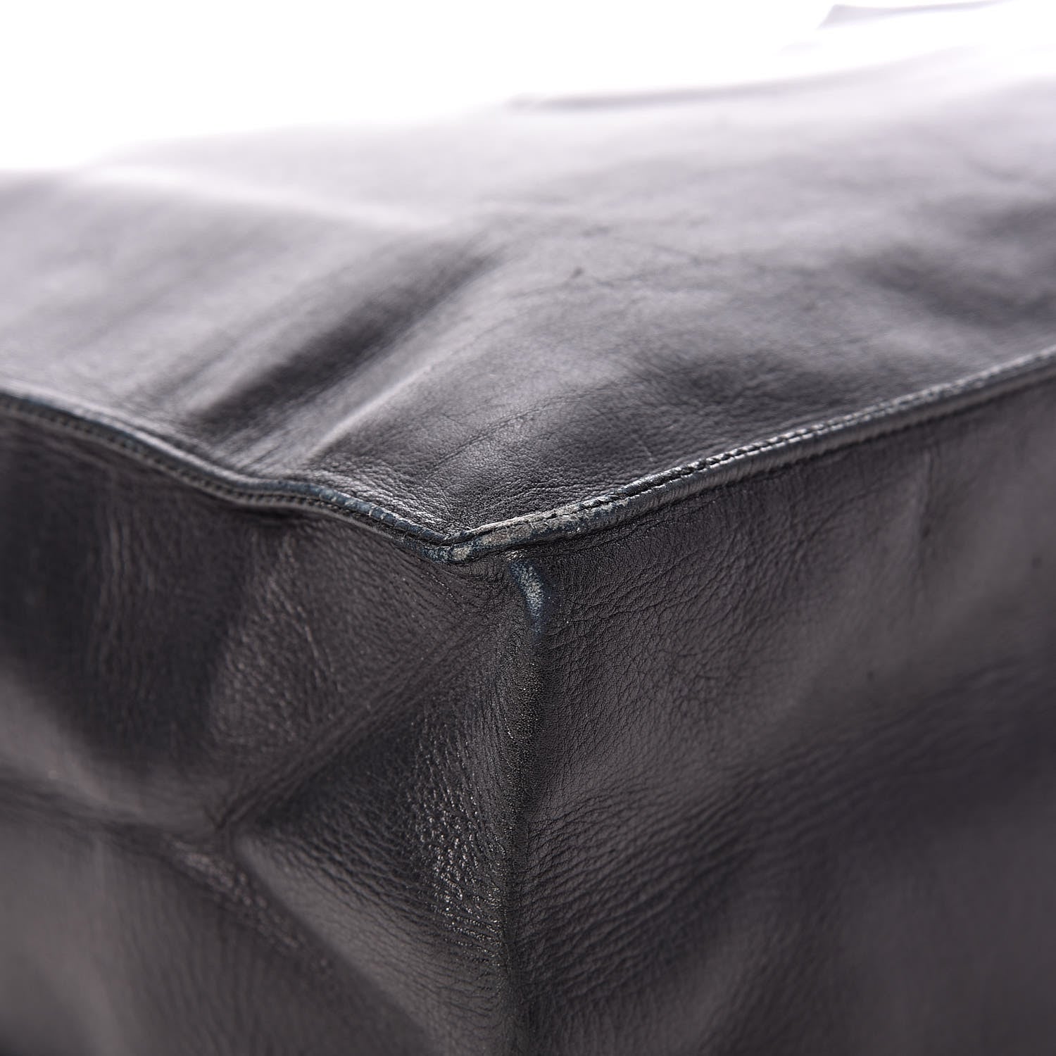 Chanel Calfskin CC Tote Black 10 of 17