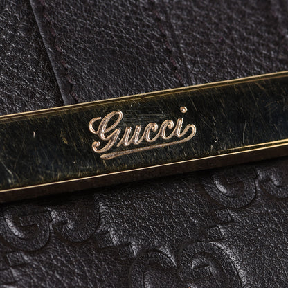 Gucci Guccissima Ladies Web Long Wallet Black 13 of 13