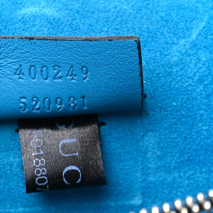 Gucci GG Supreme Monogram Small Dionysus Shoulder Bag Bright Turquoise 7 of 10