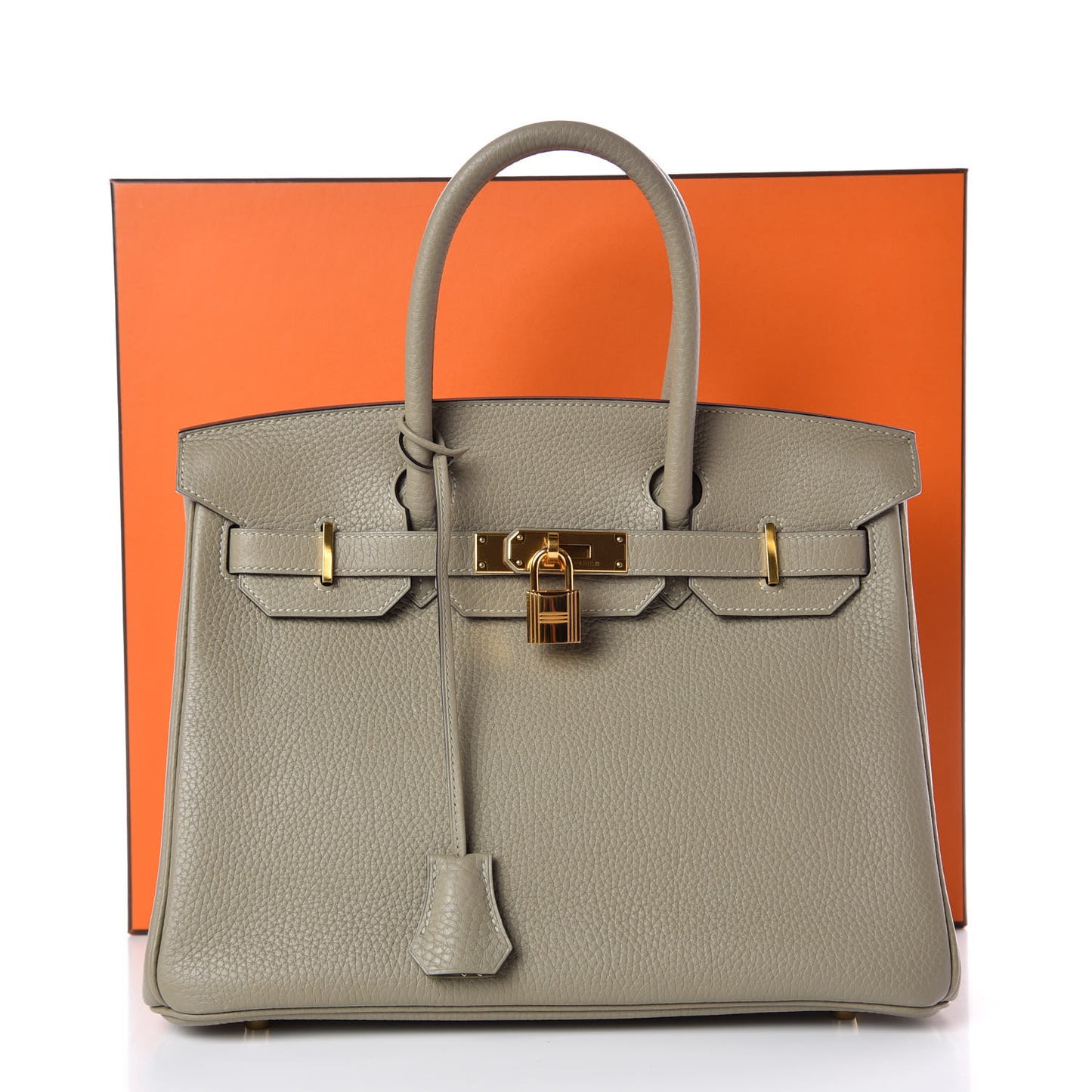 Taurillon Clemence Birkin 30 Sauge