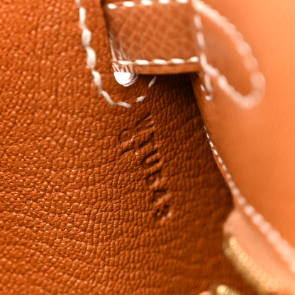 Hermes Epsom Kelly Sellier 25 Gold 7 of 11