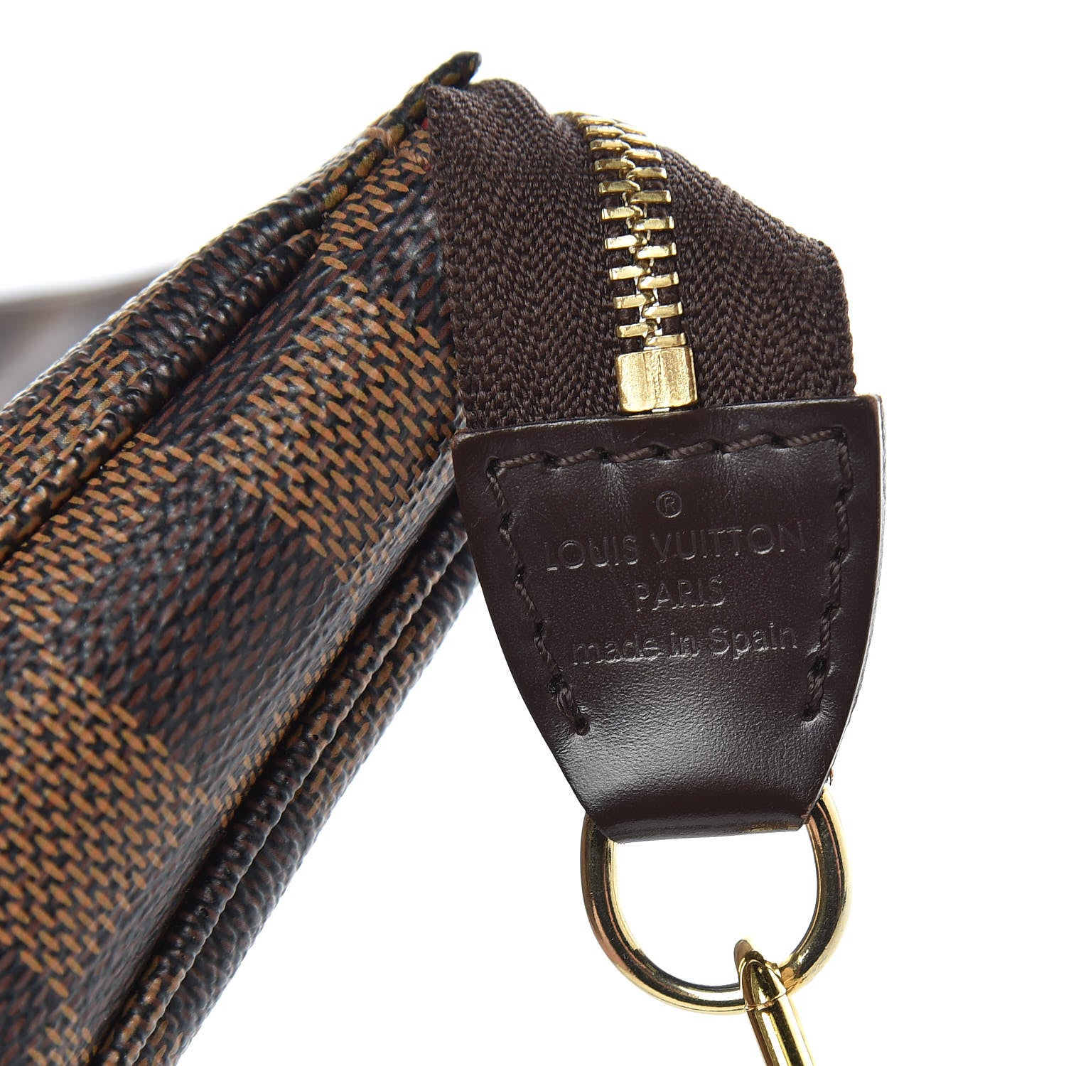 Louis Vuitton Damier Ebene Pochette Accessories NM 6 of 10