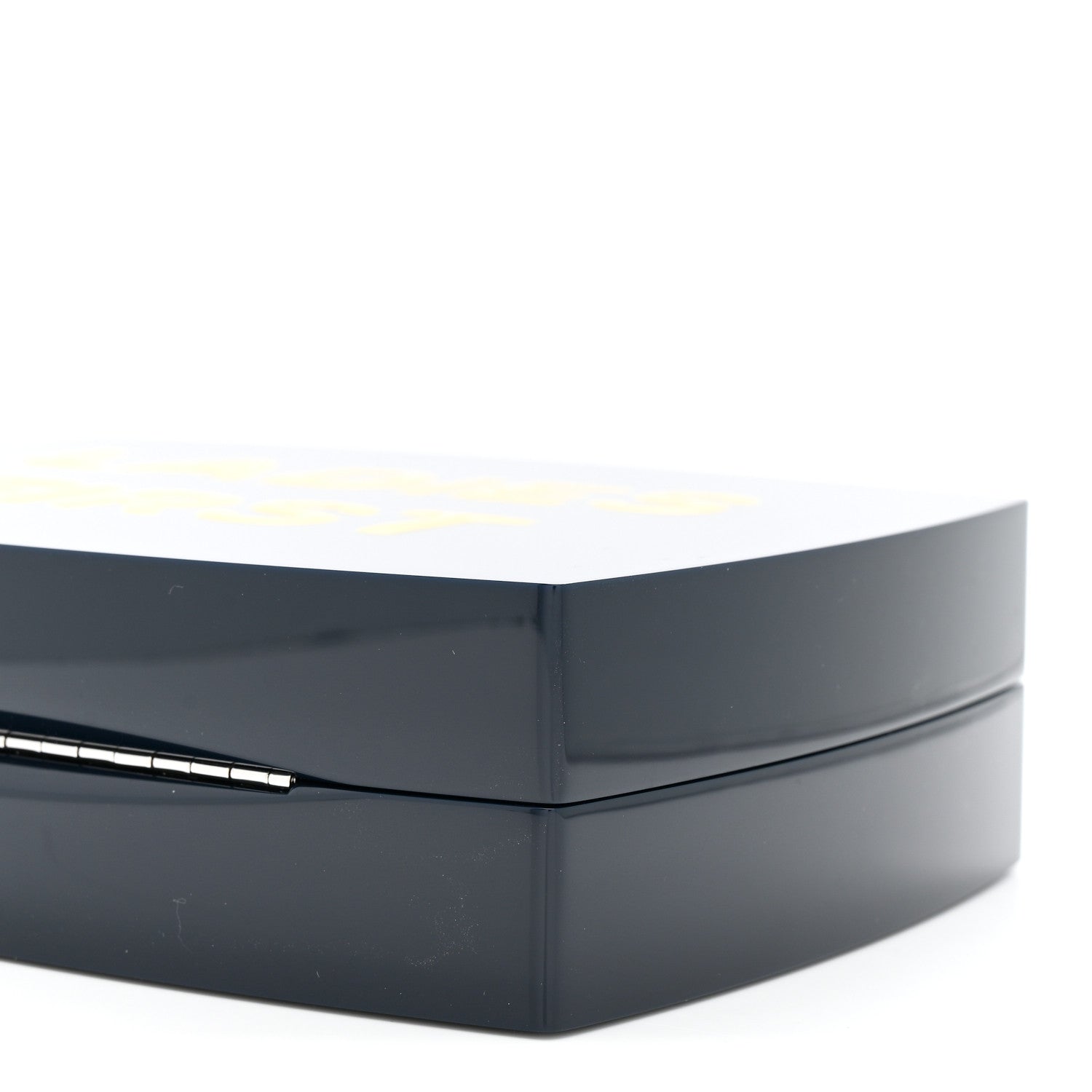 Chanel Plexiglass Evening In The Street 5x5=CC Small Clutch Dark