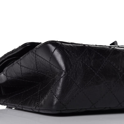 Chanel Aged Calfskin Quilted 2.55 Reissue 226 Flap So Black 8 of 10