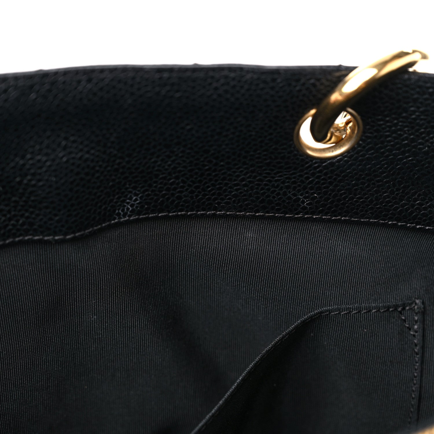 Chanel Caviar Quilted Grand Shopping Tote GST Black 11 of 16