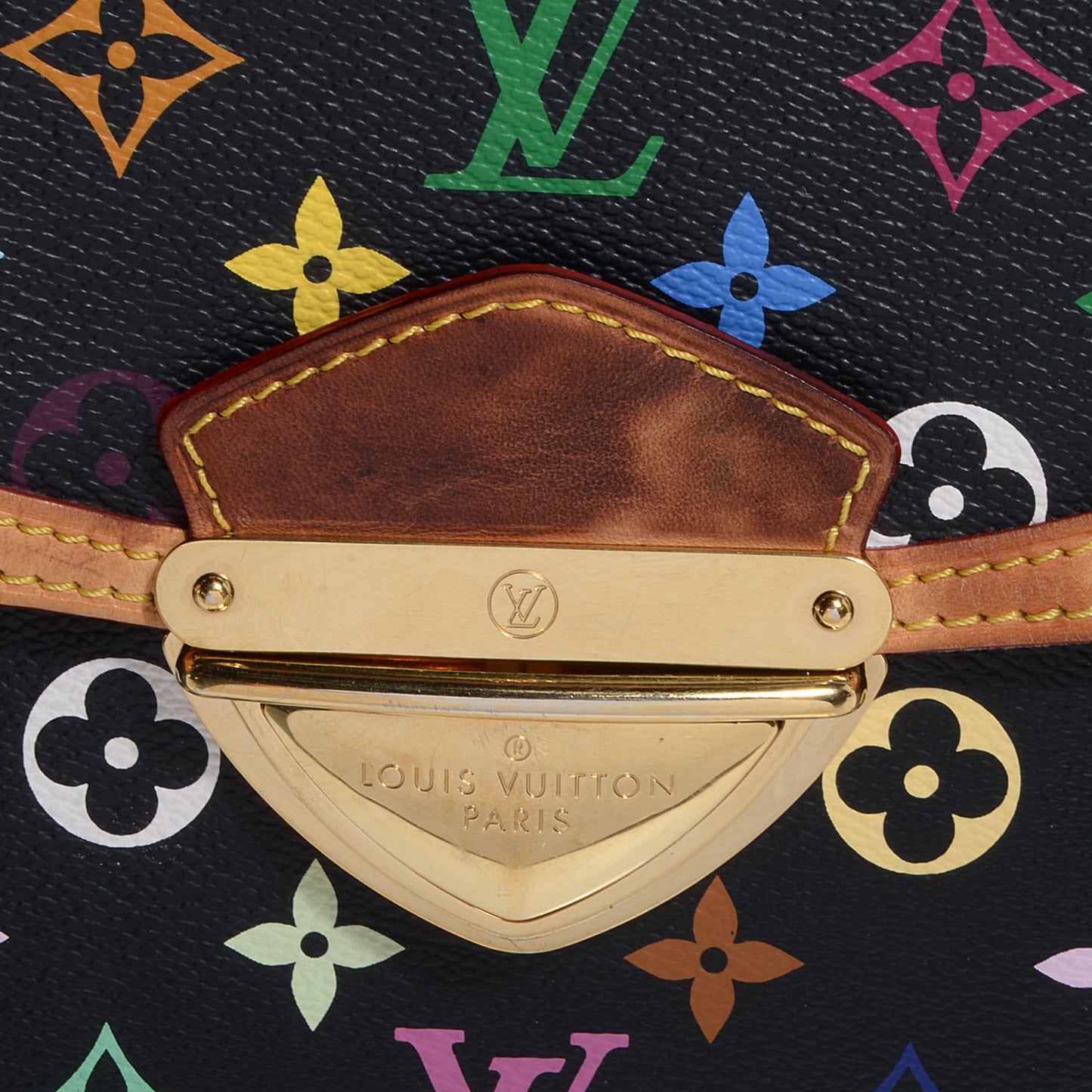 Monogram Multicolor Beverly MM Black