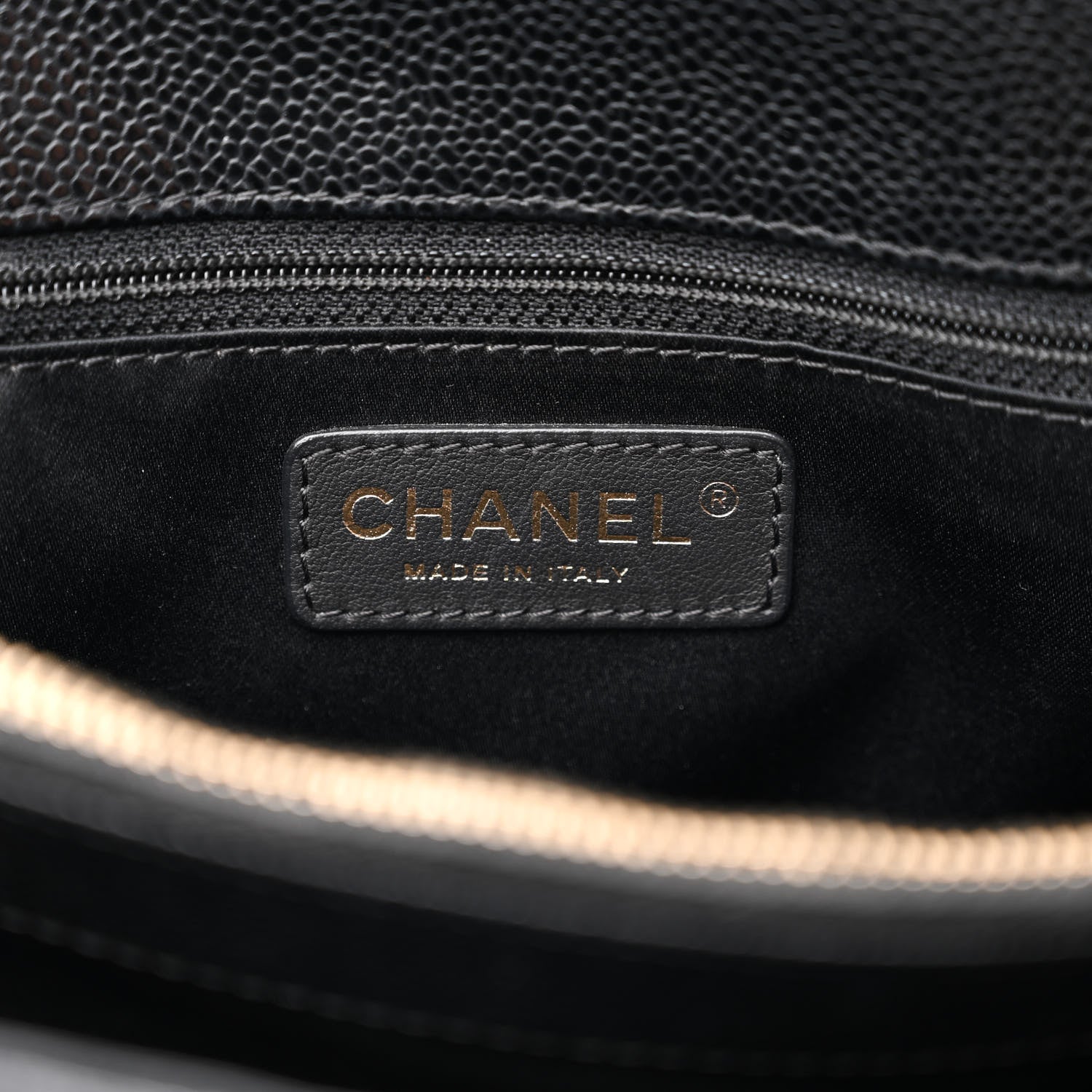 Chanel Caviar Quilted Grand Shopping Tote GST Black 8 of 11