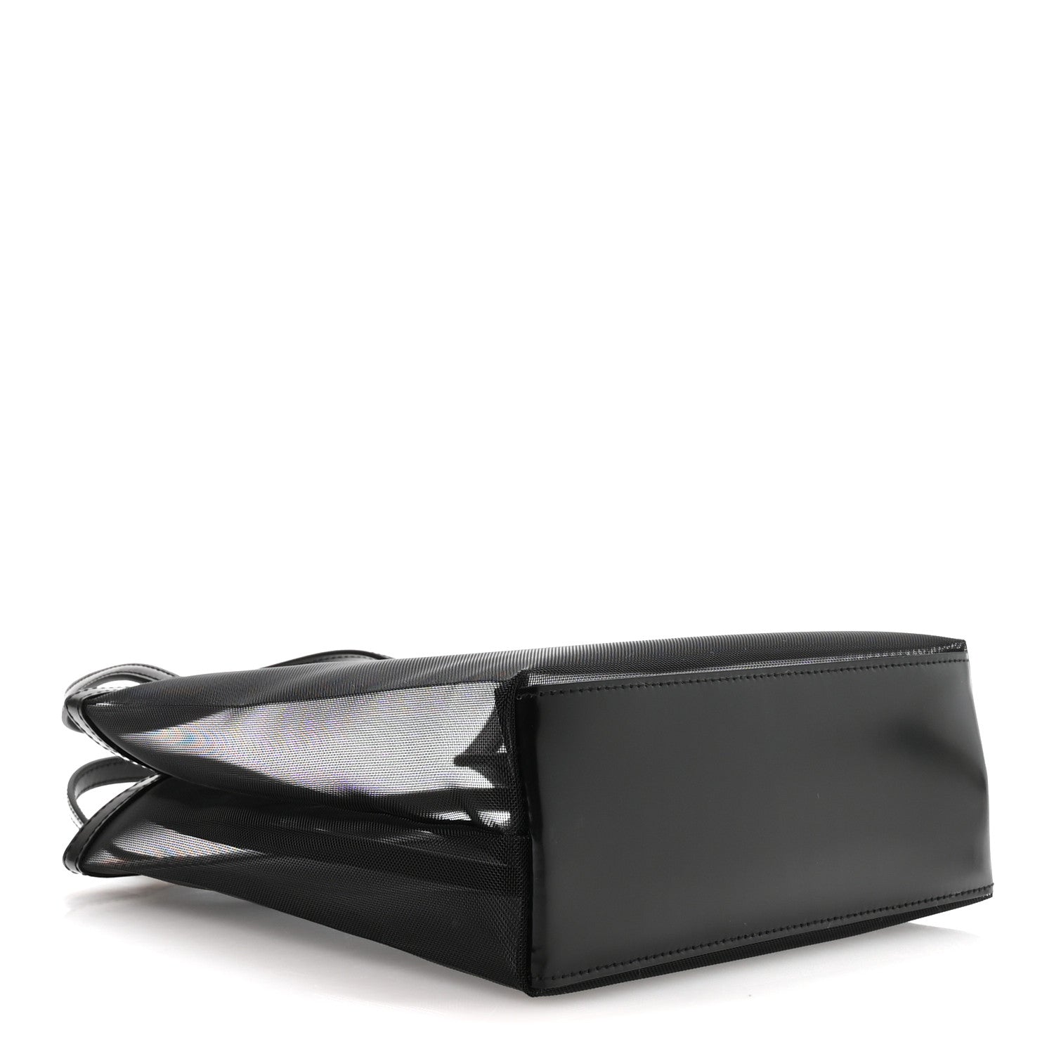 Prada Mesh Small Tote Bag Black 5 of 11
