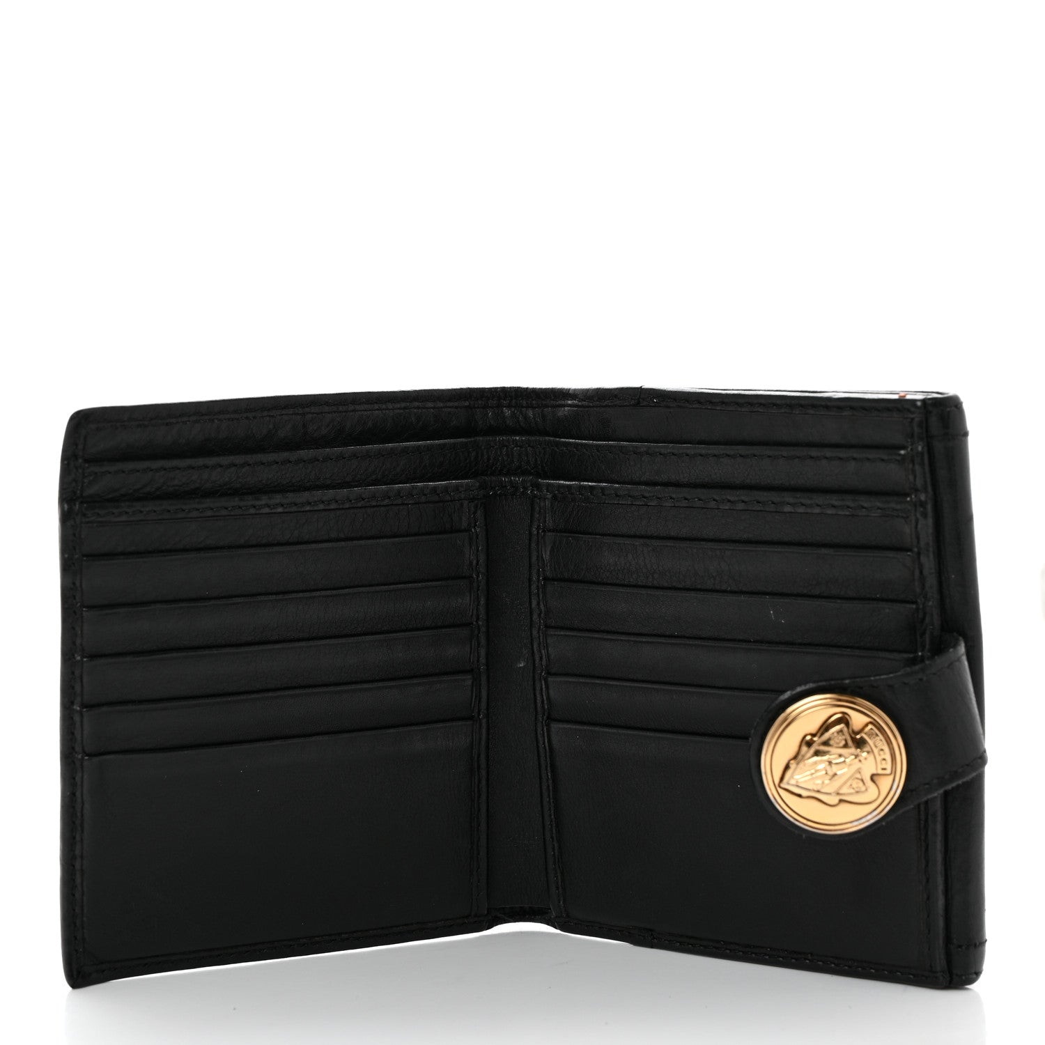 Gucci Calfskin Hysteria French Wallet Black 5 of 13