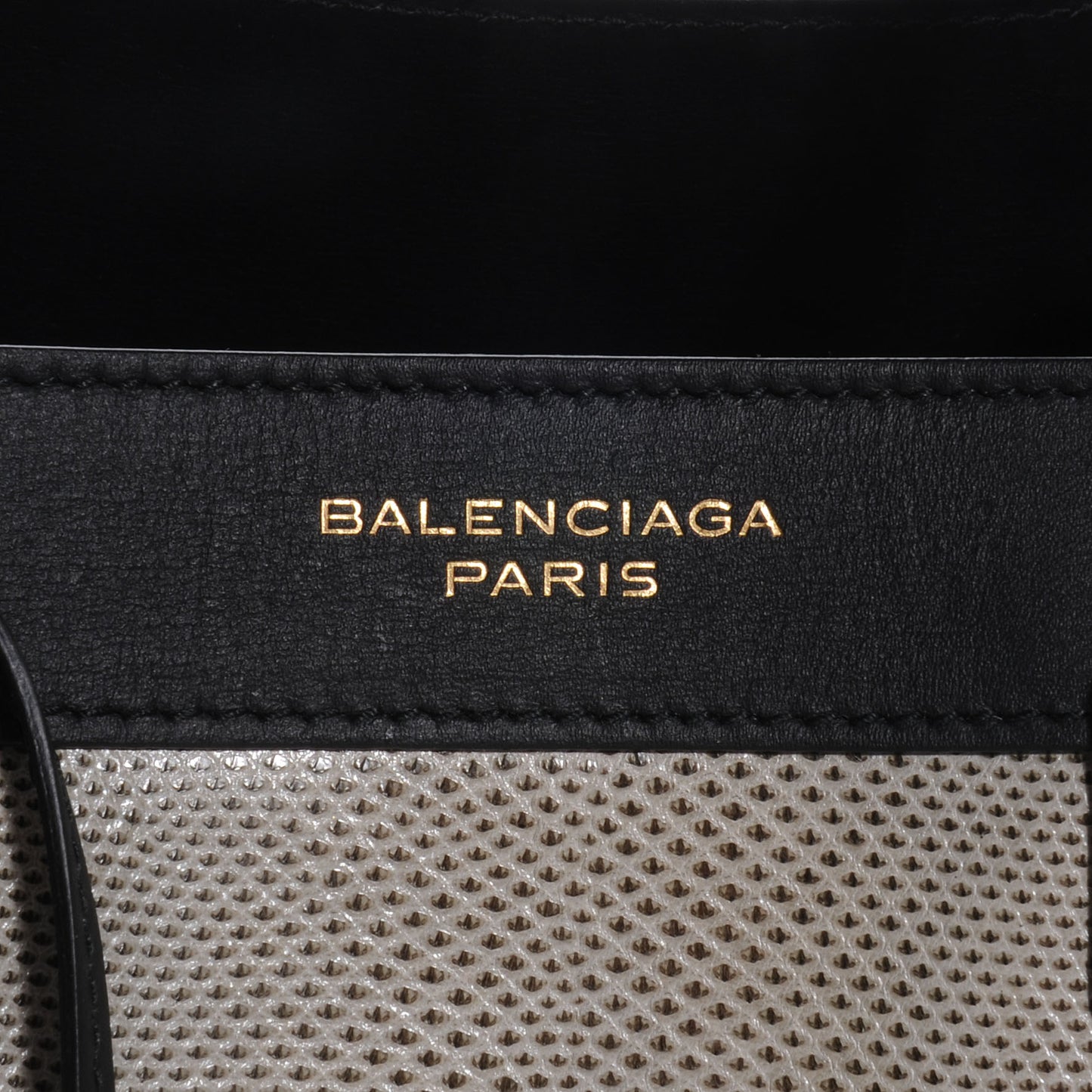 Snakeskin Agneau Padlock Black