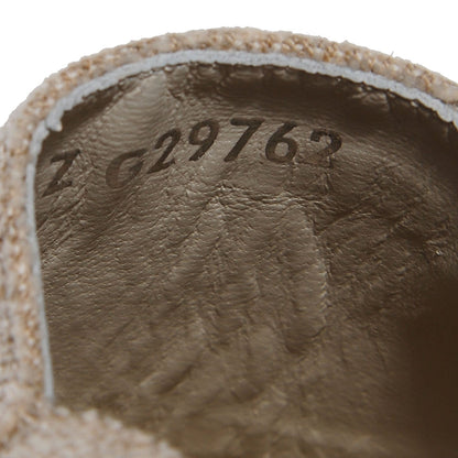 Chanel Toile Sequin CC Espadrilles 38 Beige Black 8 of 8