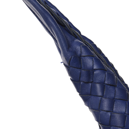 Bottega Veneta Nappa Intrecciato Large Veneta Hobo Sapphire 9 of 11
