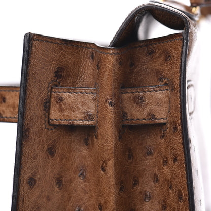 Hermes Ostrich Kelly Sellier 32 28 of 30