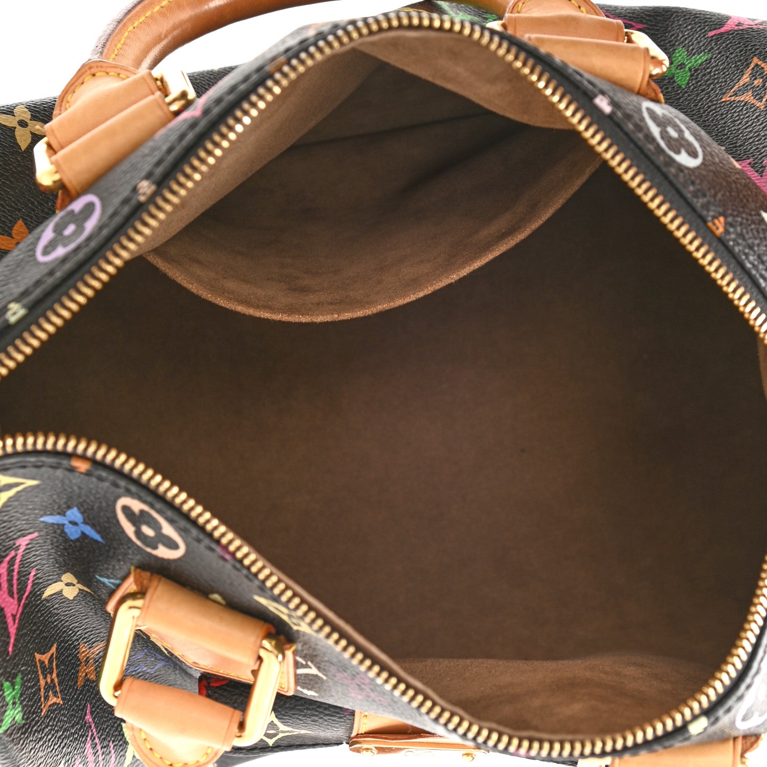 Louis Vuitton Monogram Multicolor Speedy 30 Black 5 of 10