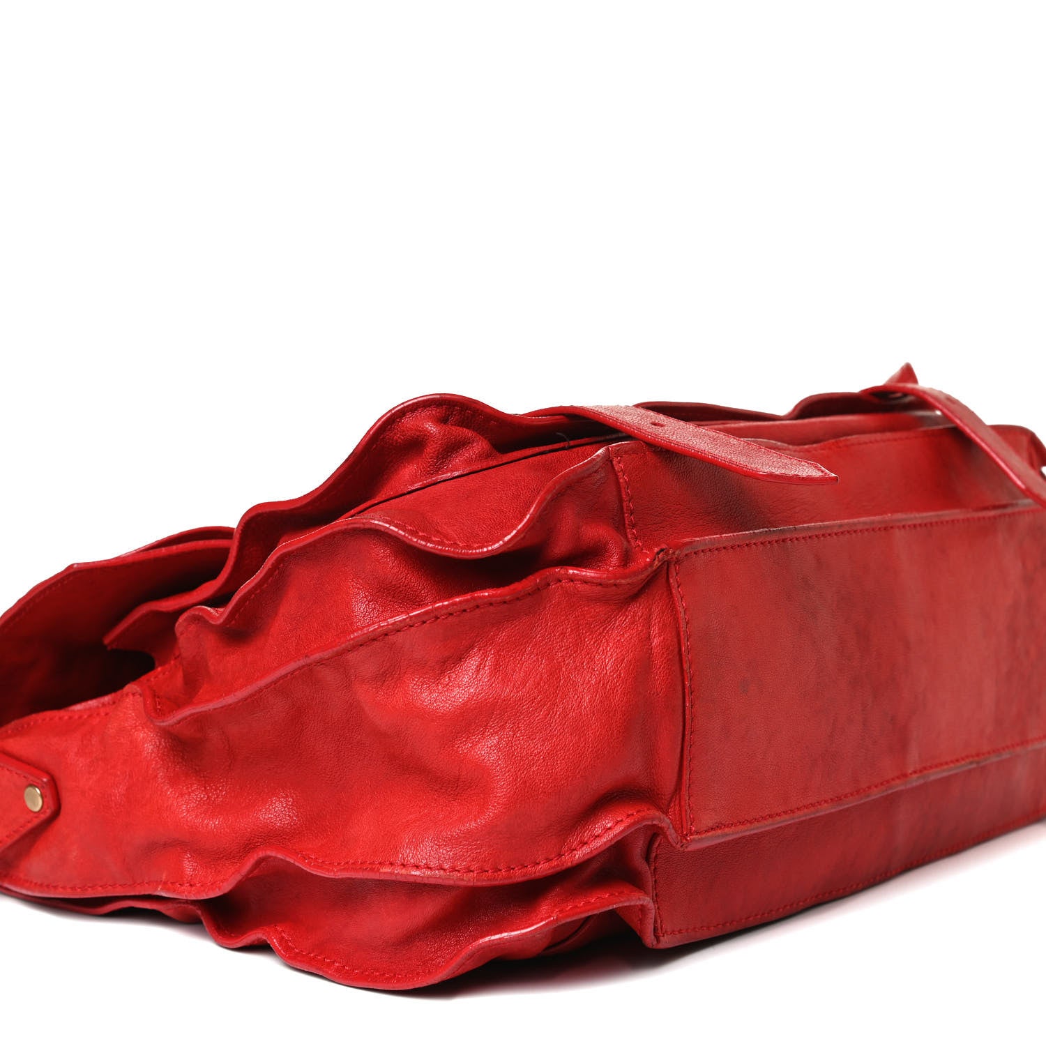Proenza Schouler Lambskin PS1 Extra Large Satchel Lipstick Red 10 of 41