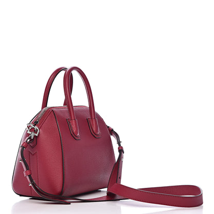 Givenchy Sugar Goatskin Mini Antigona Fig Pink 3 of 12
