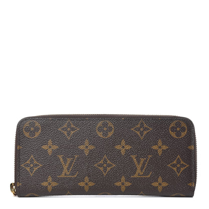 Louis Vuitton Monogram Clemence Wallet Fuchsia 1 of 7