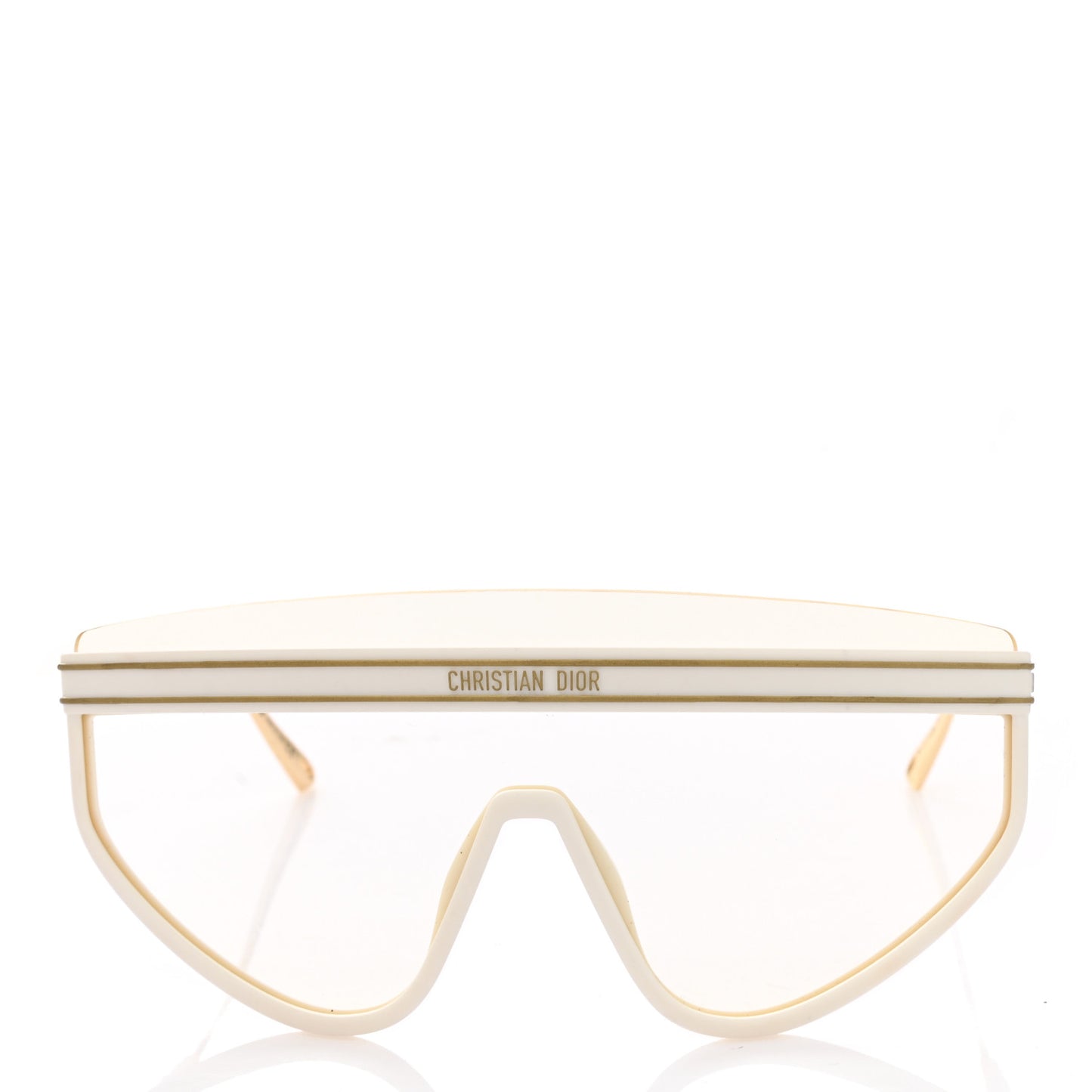 Mask DiorClub M2U Sunglasses Translucent Ivory