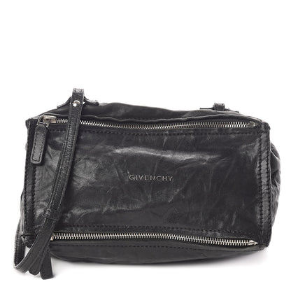 Givenchy Tumbled Sheepskin Mini Pandora Black 1 of 10