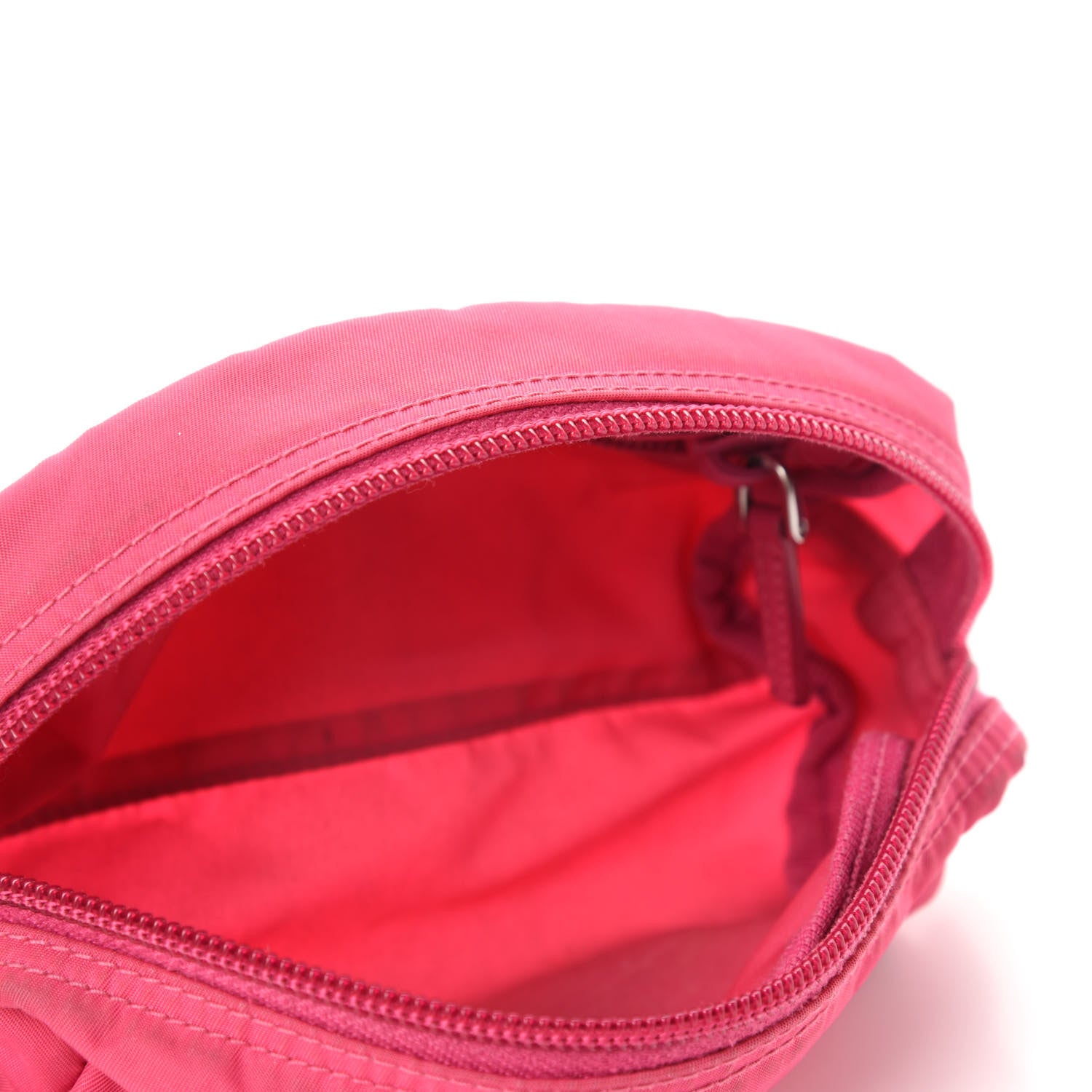 Prada Nylon Vela Cosmetic Pouch Fuxia 5 of 12
