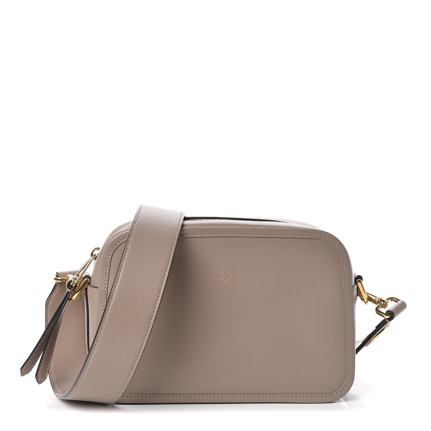Fendi Vitello Century F is Camera Case Tortora 1 of 10