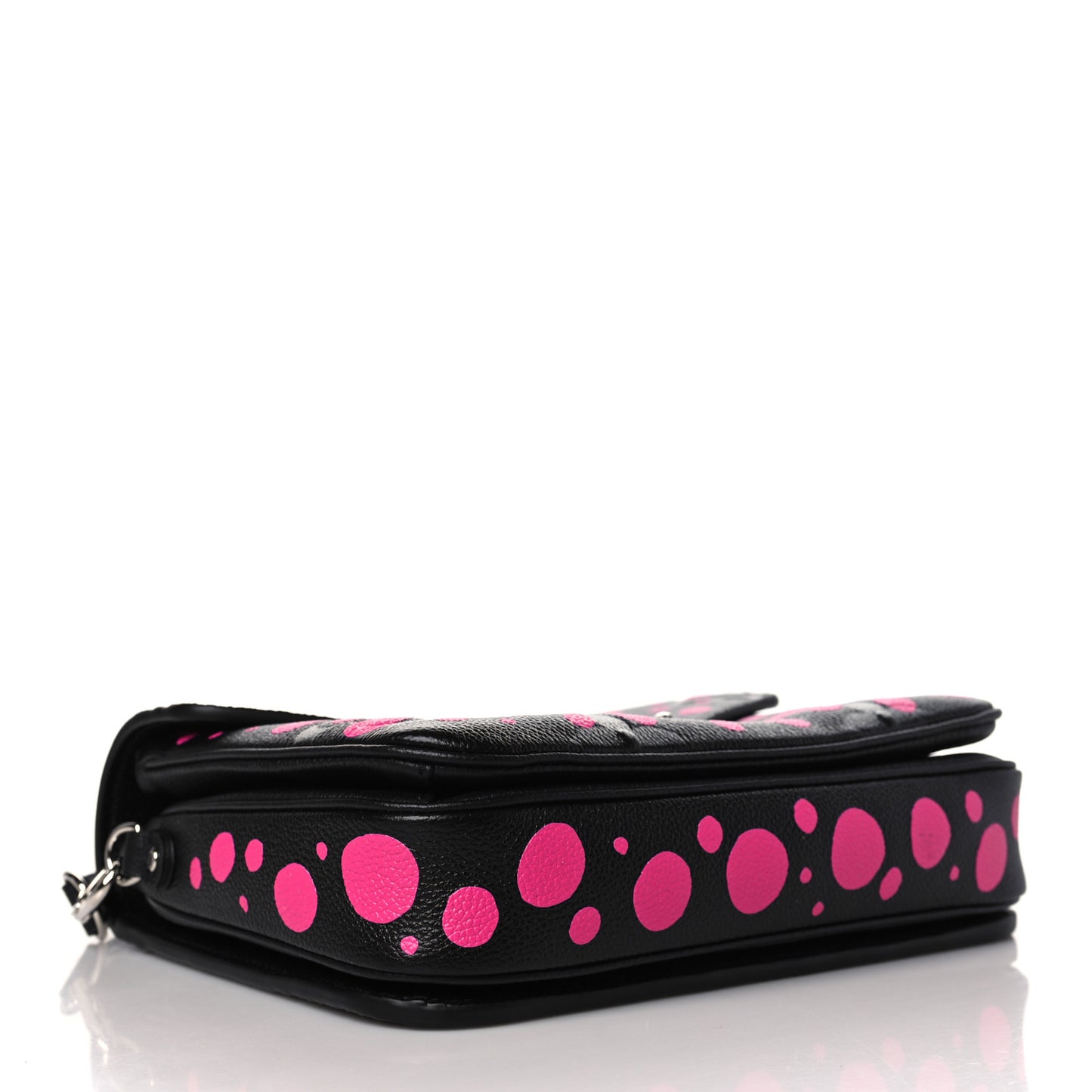 LV x YK Empreinte Monogram Giant Pochette Metis Black Fuchsia
