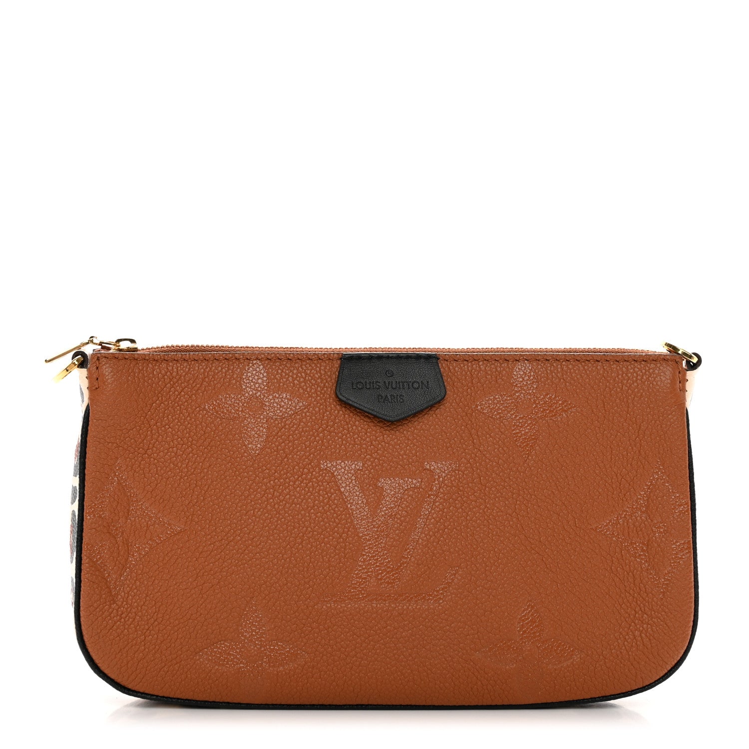 Louis Vuitton Empreinte Monogram Giant Wild At Heart Multi Pochette Accessories Mini Pochette Caramel 1 of 9