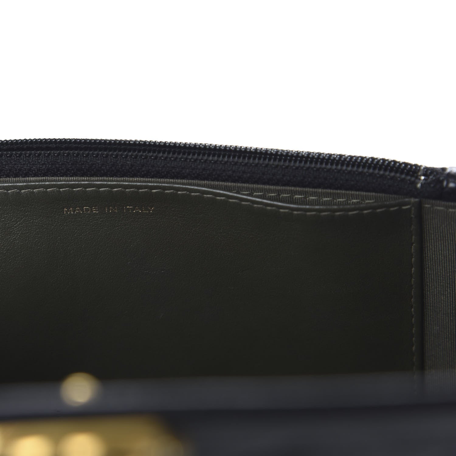 Chanel Caviar Quilted Boy Wallet On Chain WOC Black 9 of 11