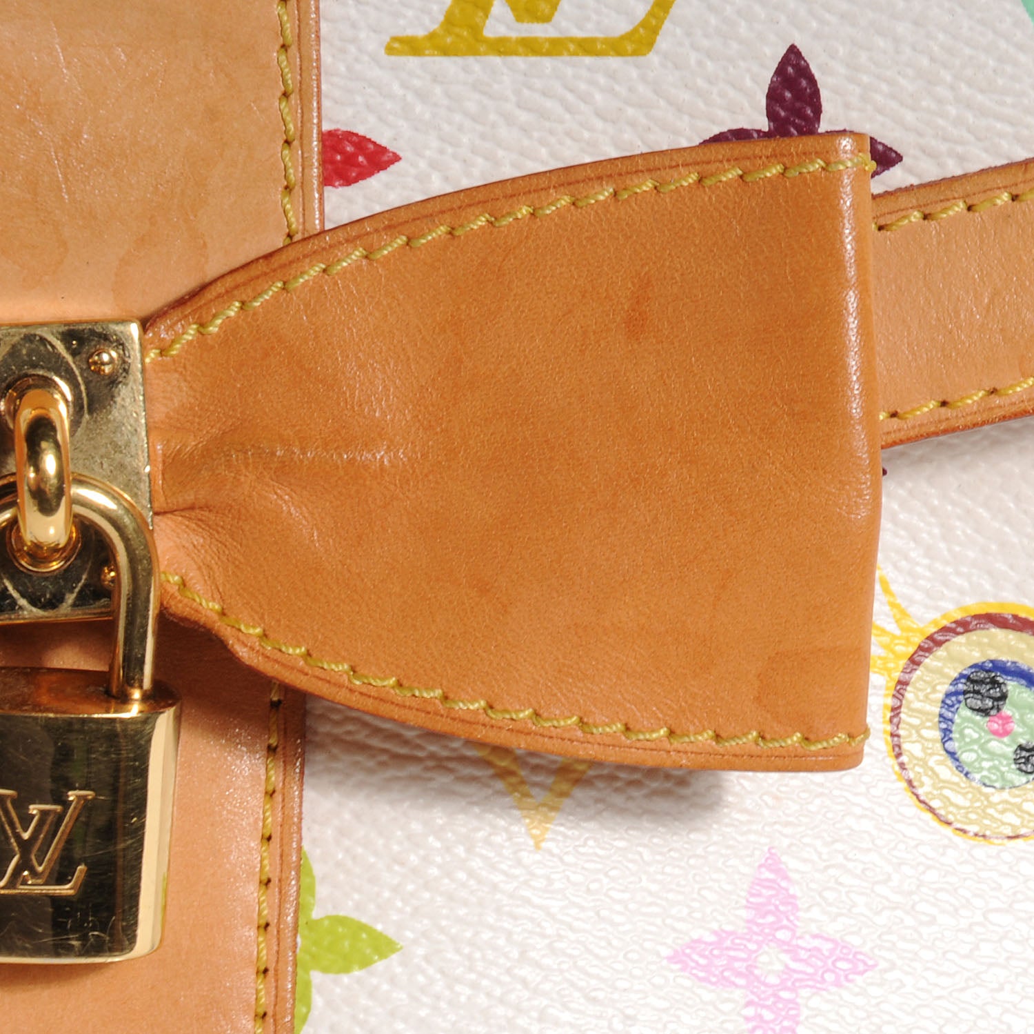 Louis Vuitton Monogram Multicolor Murakami Eye Love You White 7 of 10