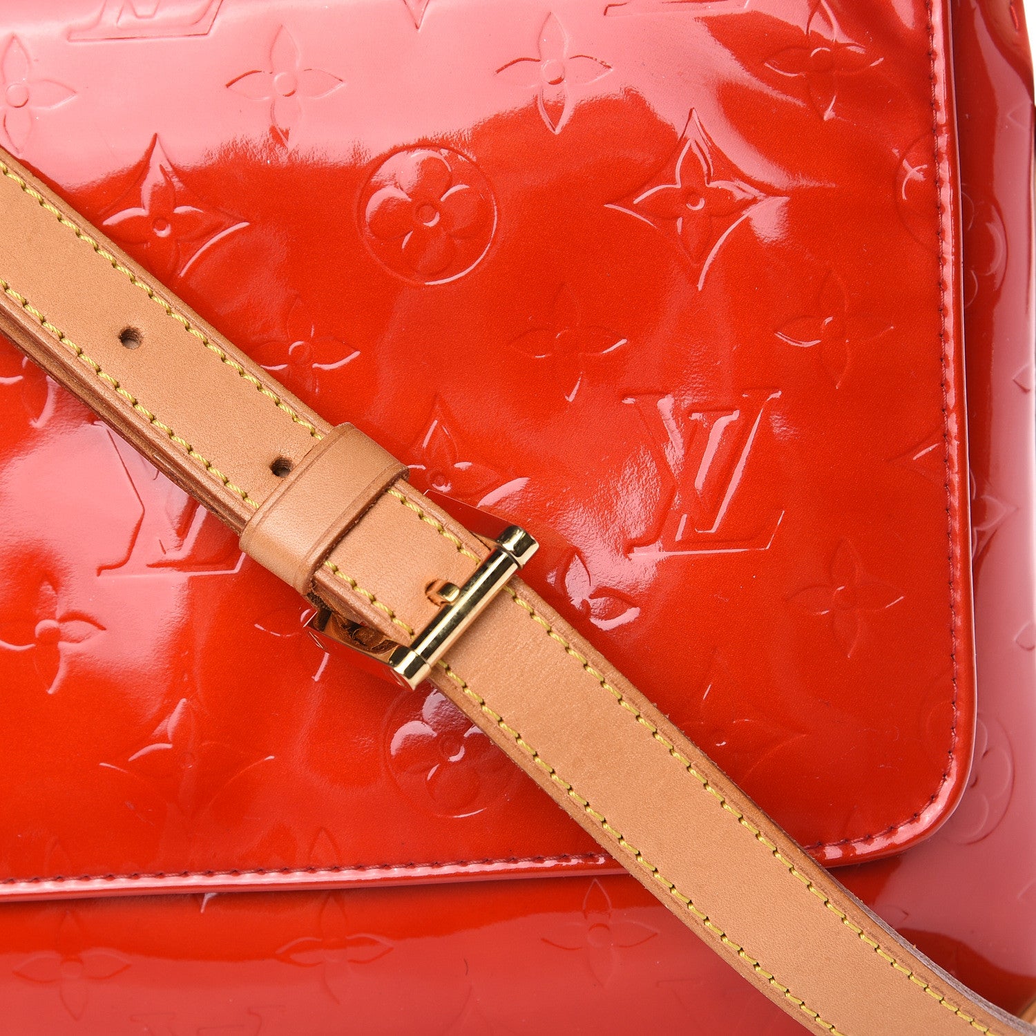 Louis Vuitton Vernis Thompson Street Rouge 12 of 13
