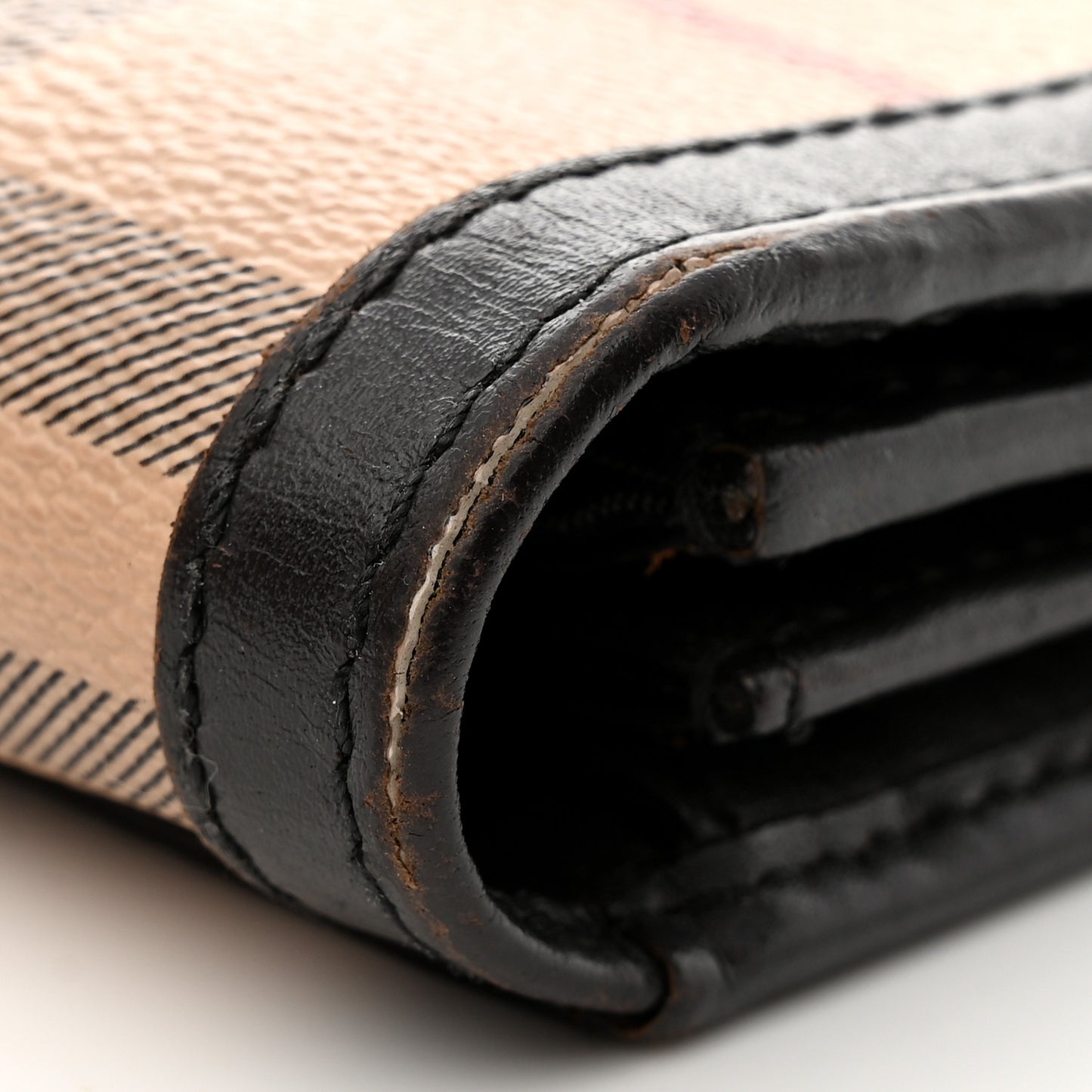 Haymarket Check Penrose Continental Wallet Brown