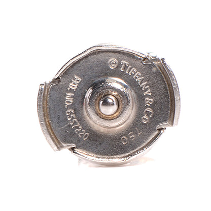 Tiffany 18k White Gold Frank Gehry Torque Earrings 3 of 4