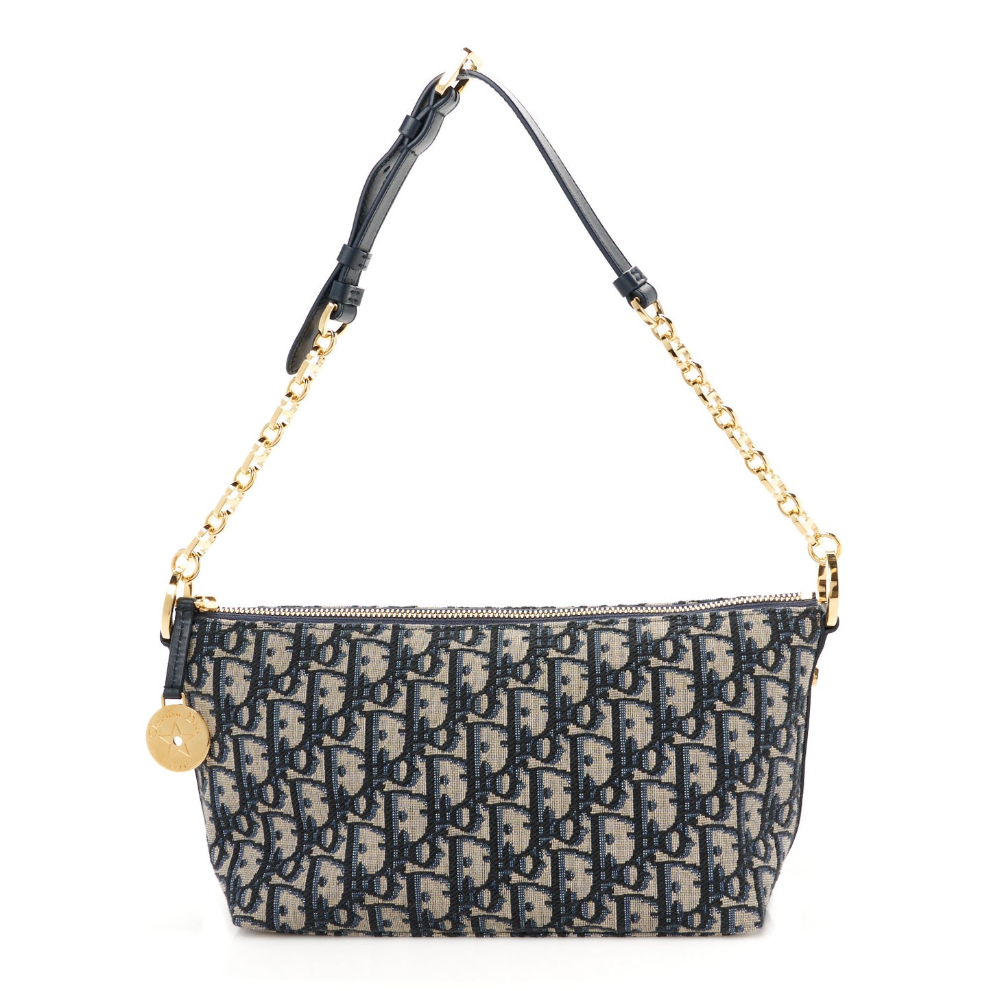 Oblique DiorStar Hobo Bag Blue