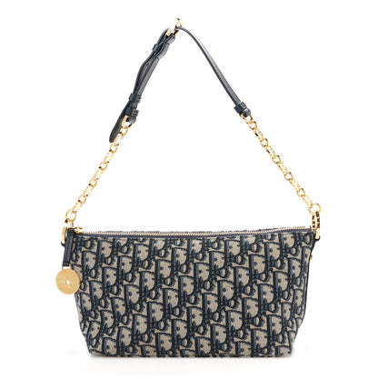 Christian Dior Oblique DiorStar Hobo Bag Blue 1 of 10