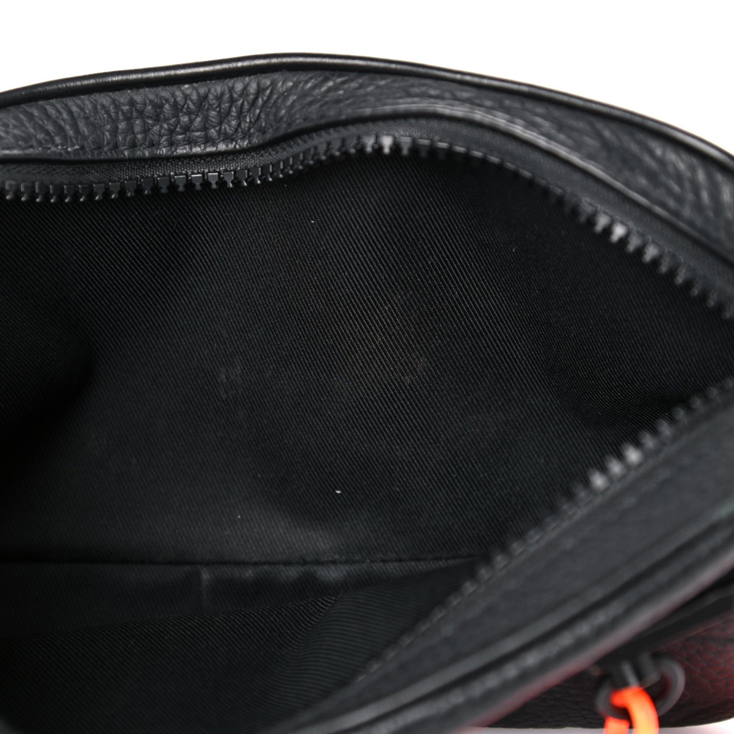 Louis Vuitton Taurillon Monogram Uniformes Solar Ray Soft Pochette Volga Belt Bag Black 7 of 13