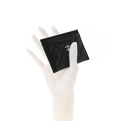 Chanel Caviar Quilted Card Holder Black 2 of 13