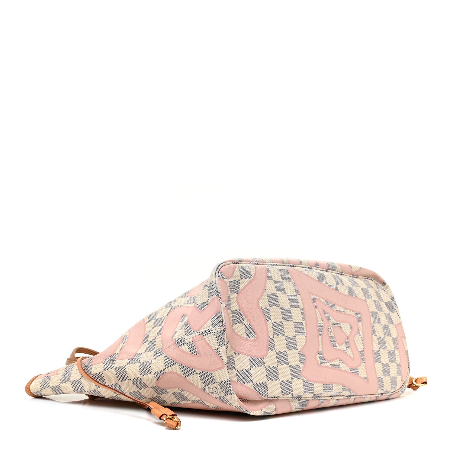 Louis Vuitton Damier Azur Tahitienne Neverfull MM 5 of 22