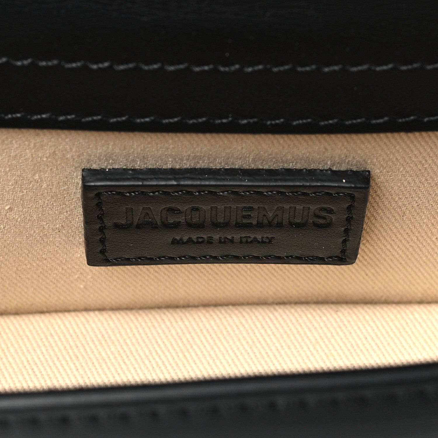 Jacquemus Smooth Calfskin Le Bambino Black 6 of 10