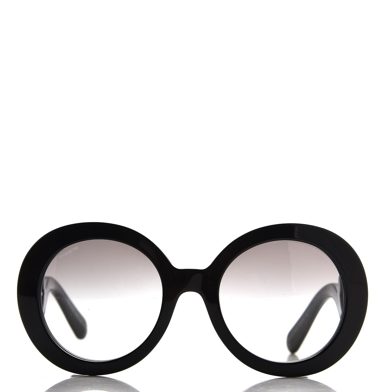 Prada Baroque Sunglasses SPR 27N Black 3 of 8