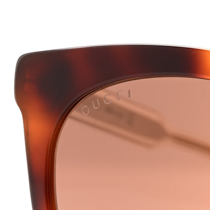Gucci Colorblock Acetate Cat Eye GG0565S Sunglasses Havana 7 of 8